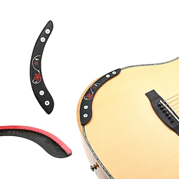 Clássica Folk Acústico Guitarra de Braço de Madeira do Braço DIY Auto-Adesivo Violão Acústico Braço Acessórios de Reposição
