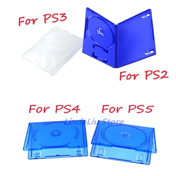 20PCS CD caso de Jogo caixa de protecção para Paystation PS2 PS3 CD de Discos de DVD, caixa de Armazenamento Para PS4 PS5 jogo de disco caso de cobertura de
