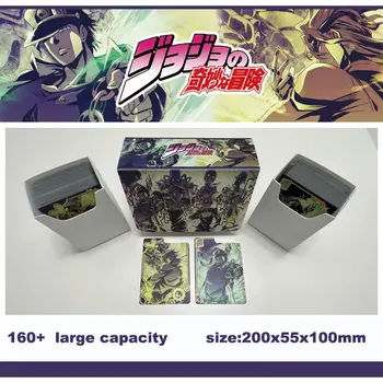 160+PP Anime Cartões de Armazenamento Baralho de Caixa de Jogo de Tabuleiro TCG Caixa de Cartão Caso Protetor para MGT/Pkm/Yu-Gi-OH/Coleta de Jogos de Cartas