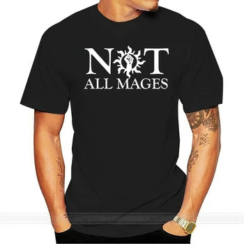 Dragon Age Não De Todos Os Magos T-Shirt De Manga Curta Carta De Fitness Homens T-Shirt De Cor Sólida Senhores Grande Tamanho Xxxl Funk Hip Hop Top