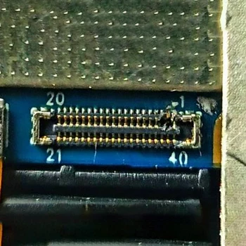 2-10pcs 40pin Tela de exposição do LCD FPC Conector Na placa-Mãe Para Doogee S97 Pro