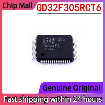 1PCS Novo GD32F305RCT6 Pacote LQFP-64 Chip MCU, Microcontrolador Microcontrolador Chip IC