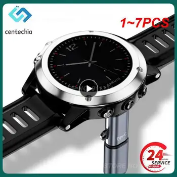 1~7PCS Tipo C/Micro USB/iOS de Carregamento Portátil do Adaptador Para o Garmin Fenix 7 7S 7X 6 6 6 5 5 5X Venu 2 2S Smart Watch Carregador