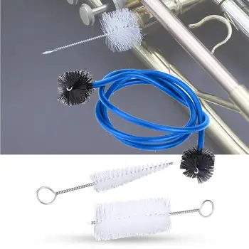 Universal Trompete de Válvula Carcaça Escova Flexibilidade Anti-crack Plástico Trombeta Kit de Manutenção Design Ergonômico