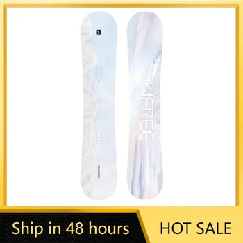 SKIFREE Snowboards para as Mulheres, os Homens - Branco Puro Iceberg Pranchas de Comprimento 140/144/147/150cm