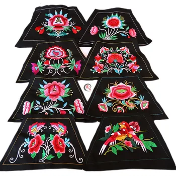1pcs de Flores Bordados Apliques de adesivos para Vestuário de DIY Jaquetas de Costura, Artesanato