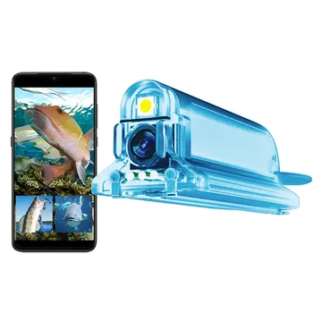 Atualização de Luz Mini Peso de Fiação de telefonia Celular Full Hd 1080P sem Fio de Pesca Submarina Câmara de Vídeo