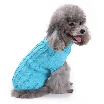 Outono/inverno de Fibra Cão de Estimação Blusas Concisa e Elegante Natal Blusas para Pequenas e Médias Cão Pet shop Accossories