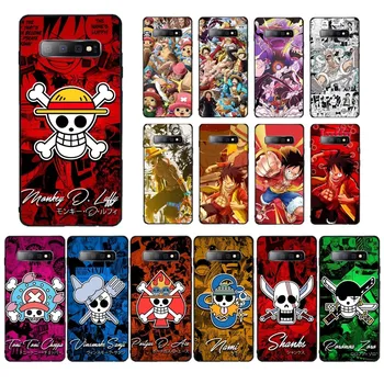 Anime O-One Piece Caso de Telefone Para Samsung S 9 10 20 21 22 23 30 23plus lite Ultra FE S10lite Fundas