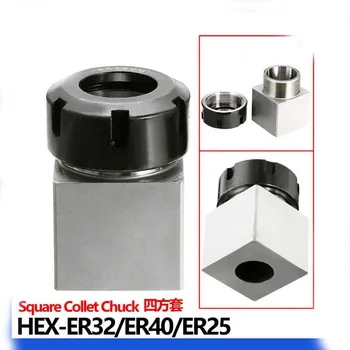 HEX-ER40 Quatro Hexagonal Conjunto ER25 ER32 de Conversão de Conjunto de Fixação Sextavado 5C chuck