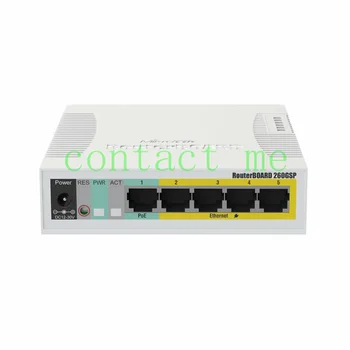 Mikrotik Switch Gigabit de CSS106-5G-1S CSS106-1G-4P-1, a velocidade de transmissão: 10 mbps 100 mbps 1000 mbps, suporte a VLAN