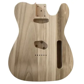 Corpo de guitarra Maple Cap DIY Guitarra Elétrica, Peças de Reposição para Inacabado TL Guitarra Elétrica