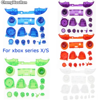 ChengHaoRan Para Xbox série x/s identificador de acessórios controlador de botão kit da série XS botão do controlador LR, LB, Rb jogo de acessórios