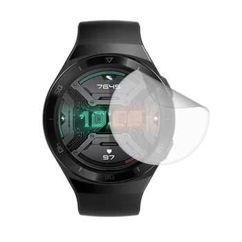 5pcs TPU Macio (Não de Vidro) Película Protetora Para a Huawei Assistir GT 2e/GT2 E o Smartwatch Completo Protetor de Tela Tampa de Proteção GT2E