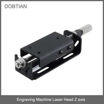 Máquina de gravação a Laser da Cabeça do eixo Z Slide Forma de Elevação Ajustável por Parafuso do Módulo de Ajuste de Foco de Metal Fixa Suporte de Montagem