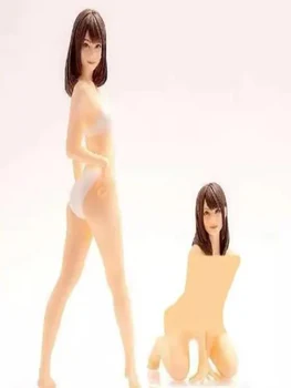 Unassambled 1/20 menina moderna incluem 2 números (SEM BASE de Resina ) figura modelo em miniatura kits sem pintura