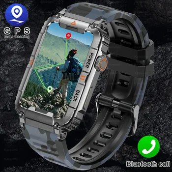 2023 Novo GPS Smart Watch Homens de Chamada Bluetooth frequência Cardíaca de Saúde de Monitoramento Inteligente Relógios AI Voz Esporte IP67 Impermeável Smartwatch