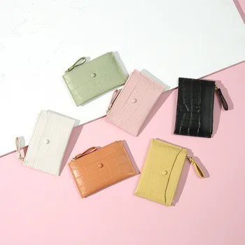 Ultra-fino Carteiras para Mulheres de Luxo Designer Carteira, Bolsas da Moda, Sólido Pequeno Bonito Carteira do PLUTÔNIO Menina pochete