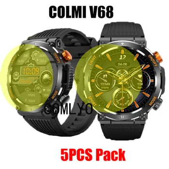 5PCS Para COLMI V68 Protetor de Tela Smart Watch Ultra Fina Tampa do HD TPU Filme