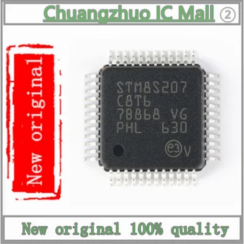 1pcs/monte STM8S207C8T6 STM8S207C8T6TR IC MICROCONTROLADOR de 8 bits de 64 kb de FLASH 48LQFP Chip Novo original