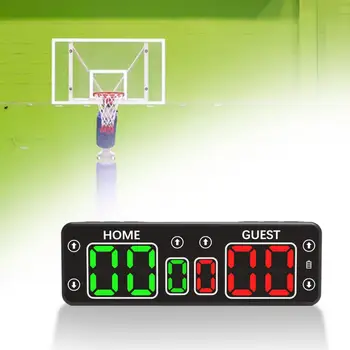 Digital Painel Portátil de Pontuação Multifuncional Eletrônico Placar para o Futebol de Beisebol Jogos de salão, Tênis de Basquete