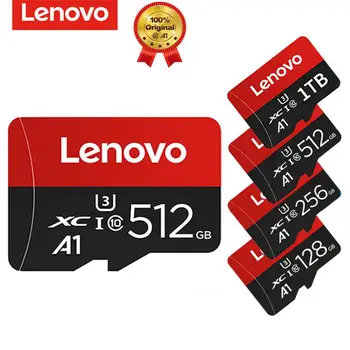 A Lenovo A1 Micro TF Cartão SD de 1 tb de 512 gb Cartão de Memória de Alta Velocidade de Cartão SD de 256 GB 128 GB Impermeável Mini Memoria Para a Nintendo Mudar