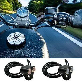 Moto Switch Impermeável Interruptor Momentâneo Para Guidão de ATV Acessórios de Ciclismo Botão Para Bicicletas, Motocicletas, Tratores