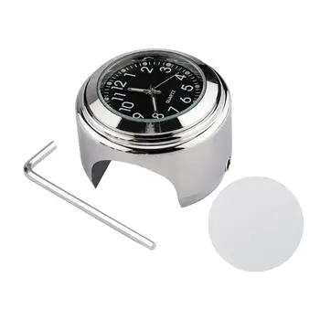Guiador De Temperatura, Relógio De Liga De Alumínio Impermeável Preciso Guiador Relógios Ajuste 22-25.4 mm Guidão Acessórios de Equitação