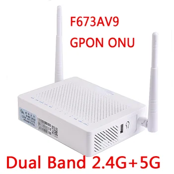 GPON ONU dual band, f673av9, f673av9a, 4Ge Lan, 5G, AC, wi-Fi, ont, FTTH, fibra óptica, inglês firmware, frete grátis, novo